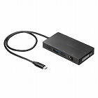 【サンワサプライ】USB　Type-C　ドッキングステーション　ハブ　USB　PD　HDMI　SD