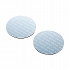 【サンワサプライ】冷却パット　アルミ　43mm　丸型　2枚入り　ブルー　ノートパソコン