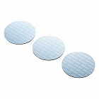 【サンワサプライ】冷却パット　アルミ　43mm　丸型　3枚入り　ブルー　ノートパソコン