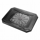 【サンワサプライ】ノート用クーラーパッド　3段階高さ調整　大型ファン　USBケーブル付属