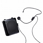 【サンワサプライ】拡声器　ハンズフリー　小型　14W出力　マイク　有線　ポータブル　バッテリー