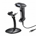 【サンワサプライ】バーコードリーダー　バーコードスキャナ　JANコード　ハンディタイプ　有線