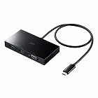 【サンワサプライ】VGA端子付き　USB　Type-Cハブ