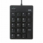 【サンワサプライ】USBテンキー（ブラック）