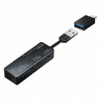 【サンワサプライ】マルチカードリーダー　USB2.0　USB　Type-C　変換アダプタ付き