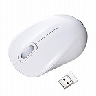 【サンワサプライ】ワイヤレスマウス　無線　2.4GHz　ブルーLED　静音　抗菌　3ボタン