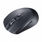 【サンワサプライ】Bluetoothマウス　5ボタン　ブルーLEDセンサー　ブラック