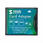 【サンワサプライ】SDXCカード用CF変換アダプタ