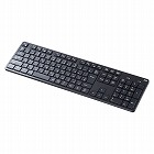 【サンワサプライ】キーボード　Bluetooth　ワイヤレスキーボード　無線　静音　テンキーあり