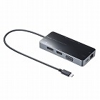 【サンワサプライ】USB　Type-C　ドッキングステーション