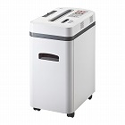 【サンワサプライ】電動シュレッダー　業務用　マイクロカット　6枚細断　連続10分使用　CD/DVD