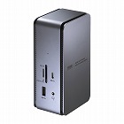 【サンワサプライ】USB　Type-Cドッキングステーション　HDMI×2画面出力対応　11in1