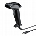 【サンワサプライ】バーコードリーダー　バーコードスキャナ　JANコード　1次元　CCD　スタンド付