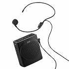【サンワサプライ】拡声器　ハンズフリー　ポータブル　マイク　有線　13W出力　小型　バッテリー