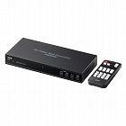 【サンワサプライ】ビデオウォールコントローラ　4K　HDMI分配器　1入力　4出力