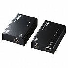 【サンワサプライ】HDMI　エクステンダー　LAN　変換　延長器　最大70m　高画質　4K