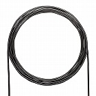 【サンワサプライ】カテゴリ6A屋外用LANケーブルのみ（ブラック・100m）