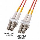 【サンワサプライ】光ケーブル（LC・LCコネクタ・3m・コア径62.5ミクロン）