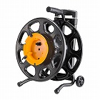 【サンワサプライ】ケーブルリール（伸縮ハンドル、キャスター付き）