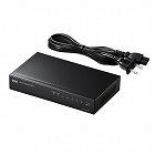 【サンワサプライ】Giga対応スイッチングハブ　5ポート　ループ検知機能　ギガビット　電源内蔵