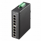 【サンワサプライ】産業用ギガスイッチングハブ　POE　高耐久　8ポート　EMS認証　EMI認証