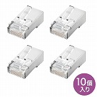 【サンワサプライ】STPコネクタ（より線用・10個入り）