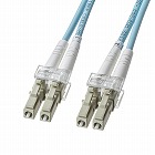 【サンワサプライ】光ファイバーケーブル　1m　2芯　光通信ケーブル　メガネ型　光ケーブル