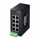 【サンワサプライ】産業用ギガスイッチングハブ　高耐久　8ポート　EMS認証　EMI認証