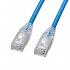 【サンワサプライ】カテゴリ5e　STP　LANケーブル　20m　ツメ折れ防止コネクタ　スリム