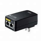 【サンワサプライ】PoEインジェクター　アダプタ型　入力ポート1　出力ポート1　ギガ転送