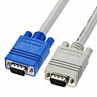 【サンワサプライ】ディスプレイケーブル（複合同軸・アナログRGB・2m）