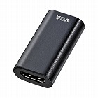 【サンワサプライ】HDMI-VGA変換アダプタ（HDMI　Aメス-VGAメス・ブラック）