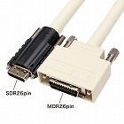 【サンワサプライ】カメラリンクケーブル　SDR26pinオス‐MDR26pinオス　5m