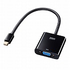 【サンワサプライ】Mini　DisplayPort-VGA変換アダプタ