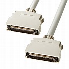 【サンワサプライ】SCSIケーブル（ピンタイプハーフ50pinのSCSI機器同士を接続/1m）