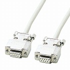 【サンワサプライ】RS-232Cケーブル　6m　D-sub9pinメス