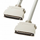 【サンワサプライ】SCSIケーブル（セントロニクスハーフ50pinのSCSI機器同士を接・1m）