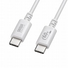 【サンワサプライ】Type-Cケーブル　USB2.0　480Mbps　最大PD60W