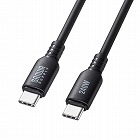 【サンワサプライ】Type-Cケーブル　シリコンケーブル　PD240W　USB2.0