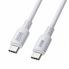 【サンワサプライ】Type-Cケーブル　シリコンケーブル　PD240W　USB2.0