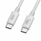 【サンワサプライ】Type-Cケーブル　USB2.0　480Mbps　最大PD60W
