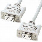 【サンワサプライ】RS-232Cケーブル　0.75m　D-sub9pinメス