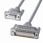 【サンワサプライ】RS-232C変換ケーブル　1.5m　D-sub9pinメス