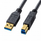 【サンワサプライ】USB3.0ケーブル（ブラック・2m）
