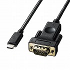 【サンワサプライ】TYPE　C-VGA変換ケーブル　1m
