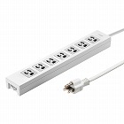 【サンワサプライ】電源タップ（3P・7個口・5m・一括集中スイッチ付）