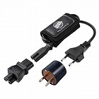 【サンワサプライ】高電圧対応　ノートPC用電源コード　旅行　海外旅行