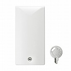 【サンワサプライ】鍵付きセキュリティコンセントカバー(スリムタイプ)