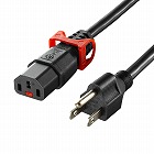 【サンワサプライ】抜け防止ロック式電源コード　ロックプラス（1m・NEMA
