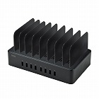 【サンワサプライ】USB充電スタンド(8ポート・合計19.2A・高耐久タイプ)